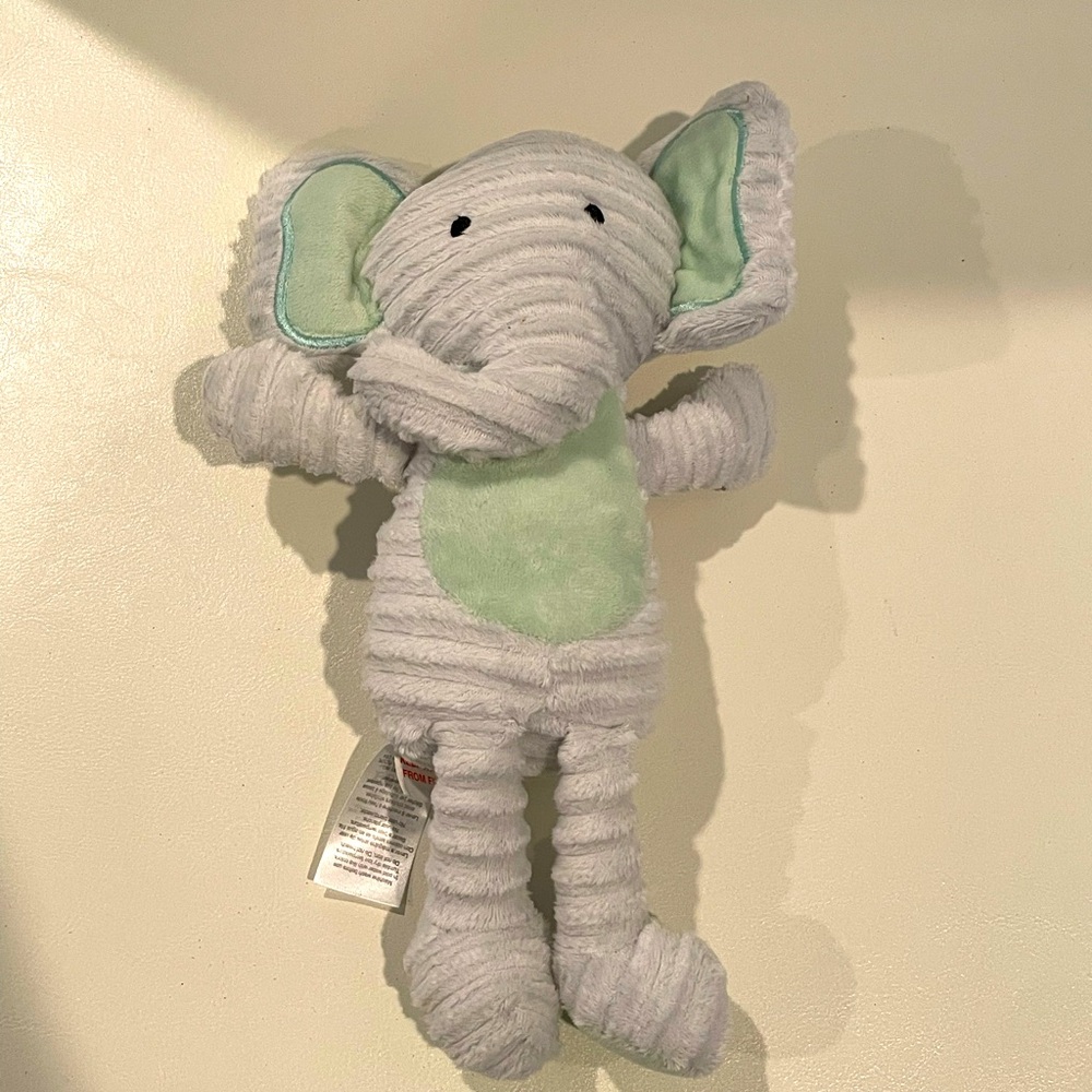 Chick Pea Ribbed Blue/Green Elephant